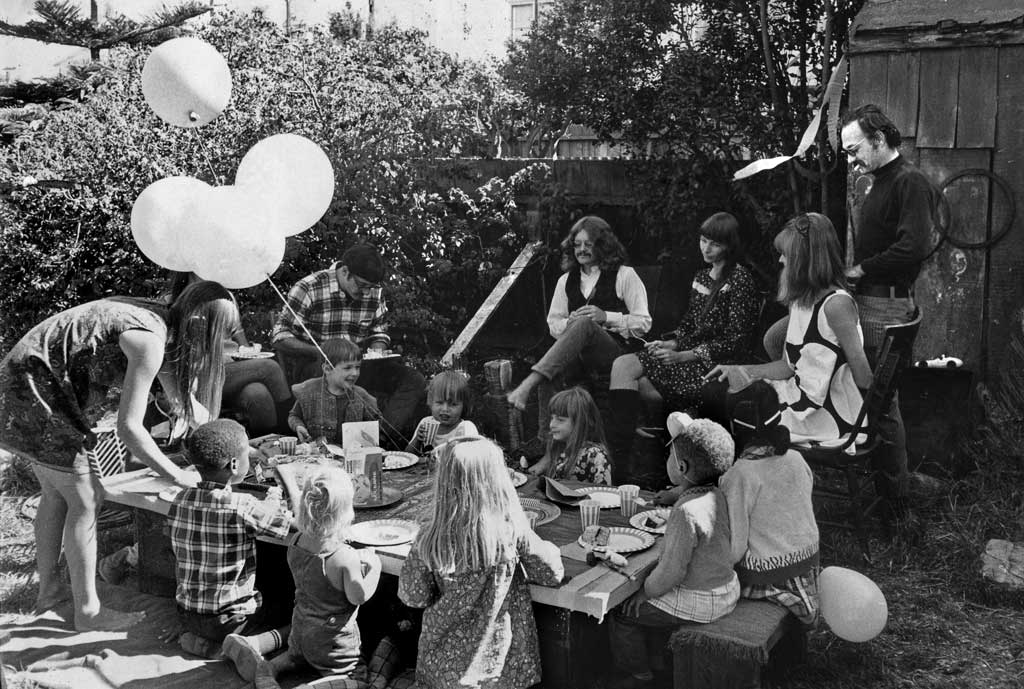 By 1967 the original hippies were already raising their kids in the Haight